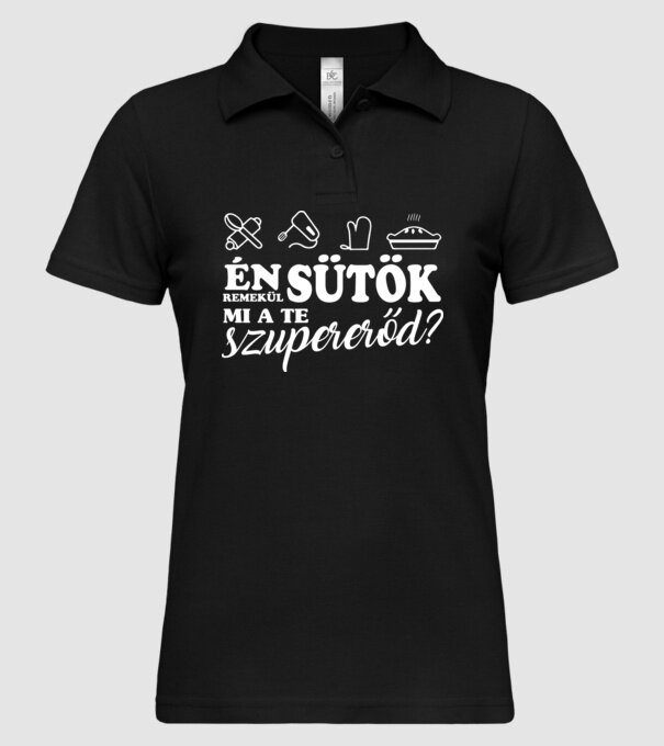  minta fekete pólón