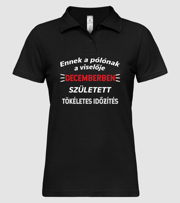  minta fekete pólón
