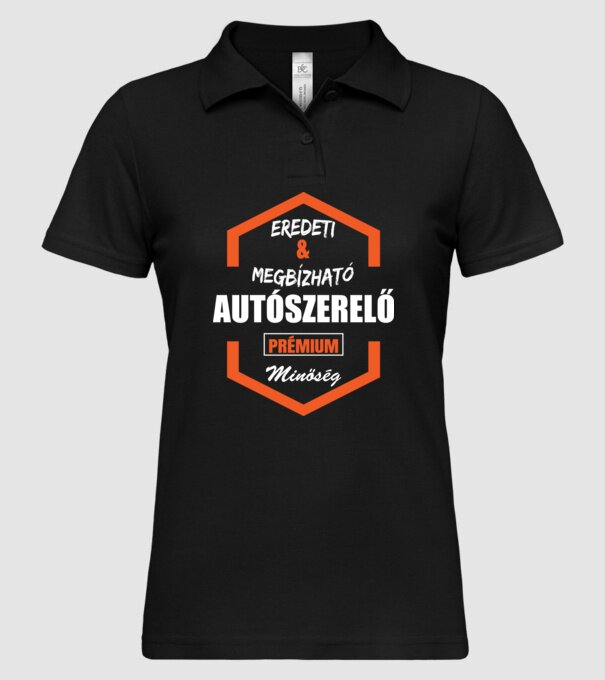  minta fekete pólón