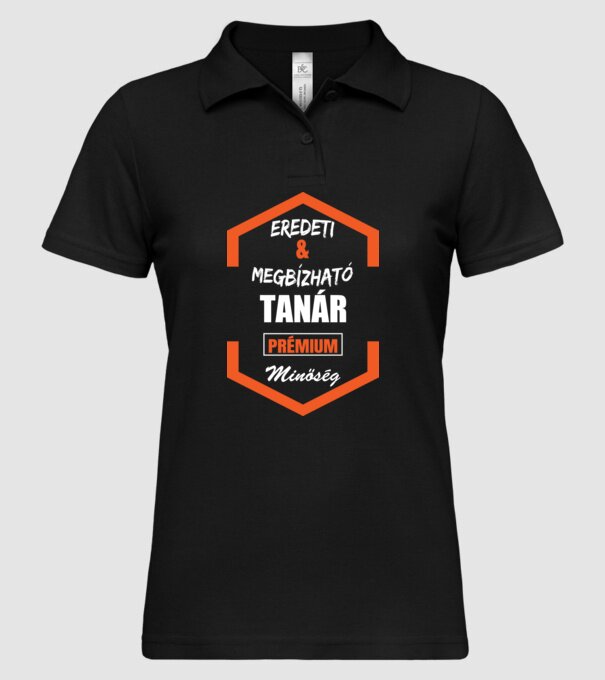  minta fekete pólón