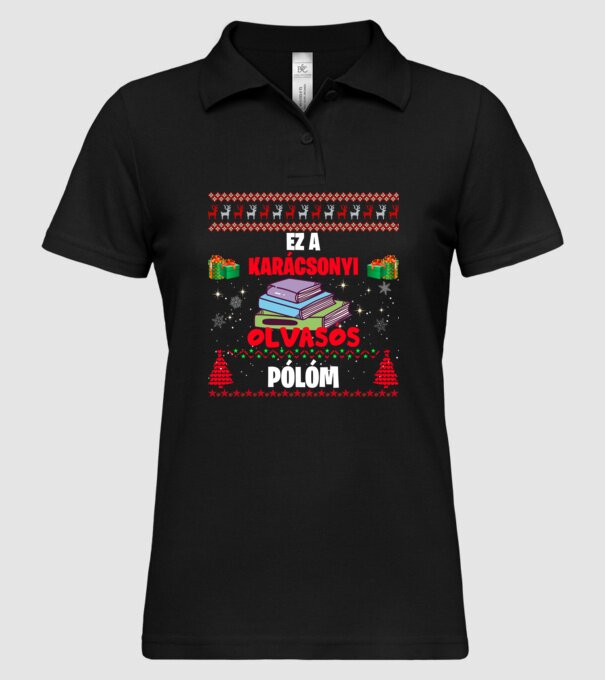  minta fekete pólón
