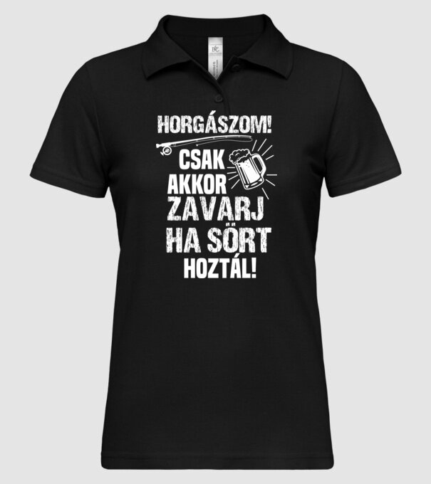  minta fekete pólón