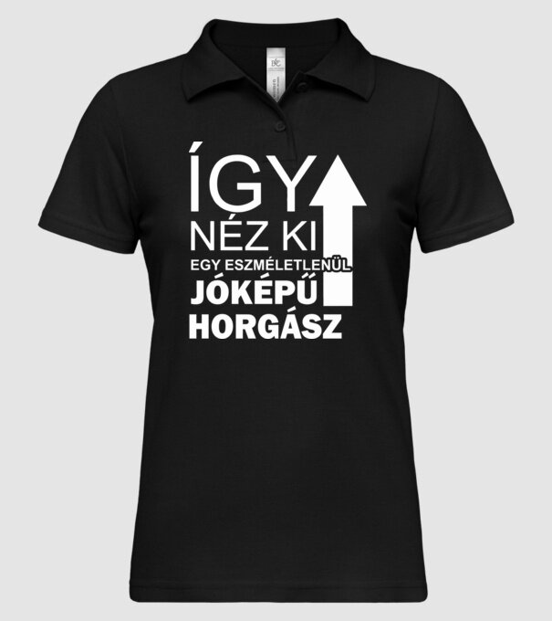  minta fekete pólón