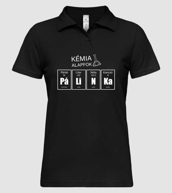  minta fekete pólón