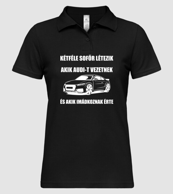  minta fekete pólón
