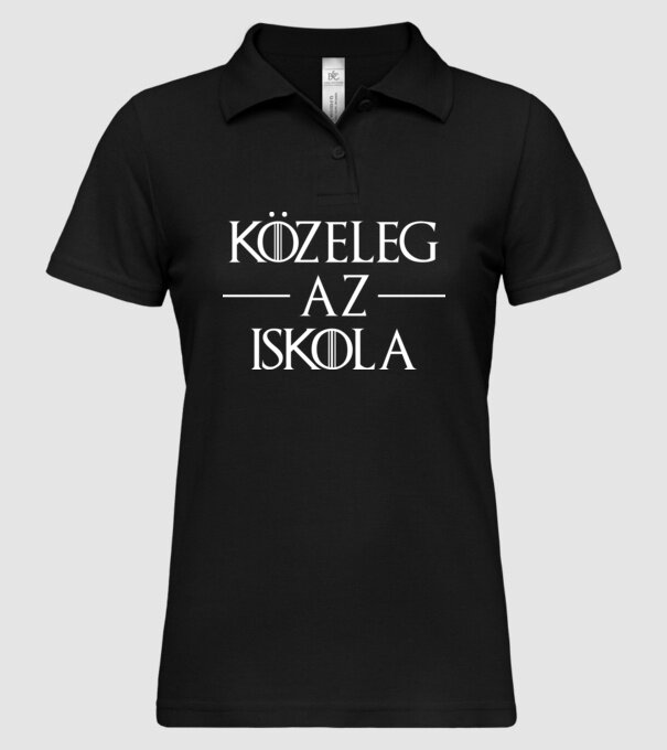  minta fekete pólón