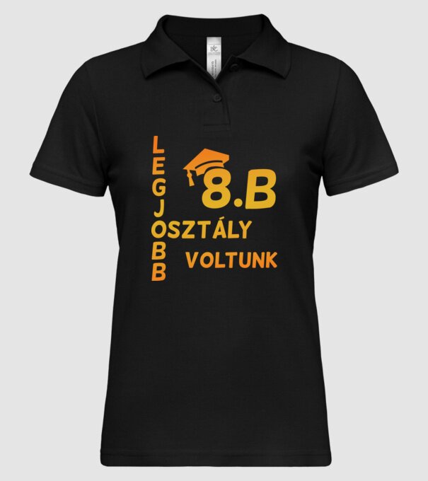  minta fekete pólón
