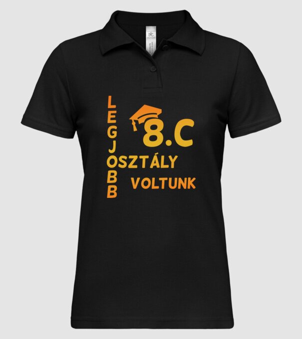  minta fekete pólón