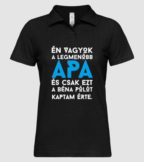  minta fekete pólón