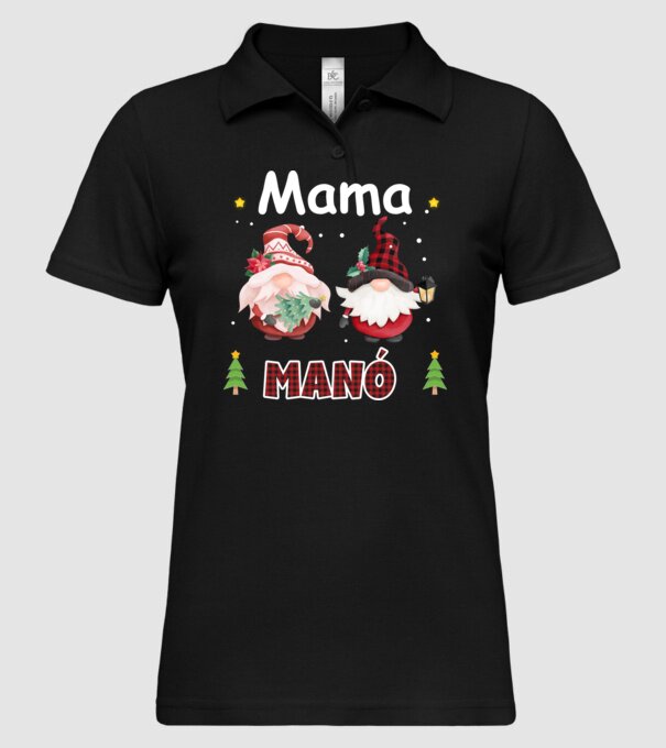  minta fekete pólón