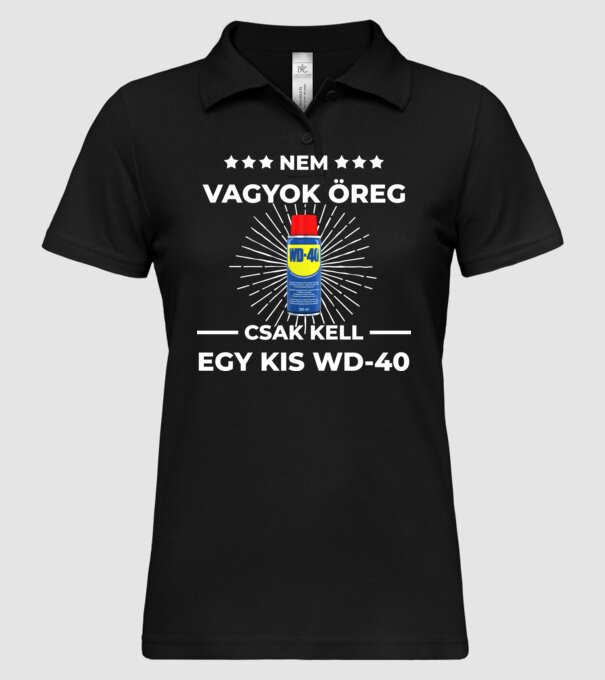  minta fekete pólón