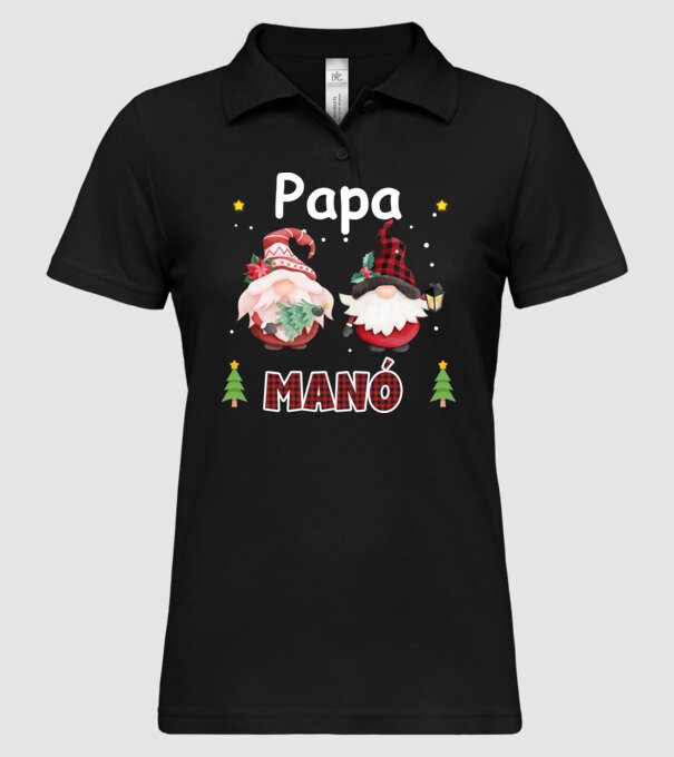  minta fekete pólón
