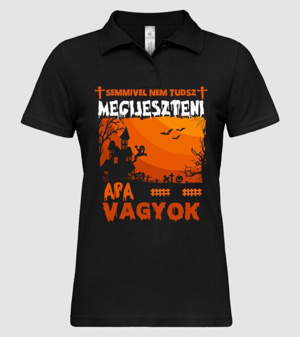  minta fekete pólón