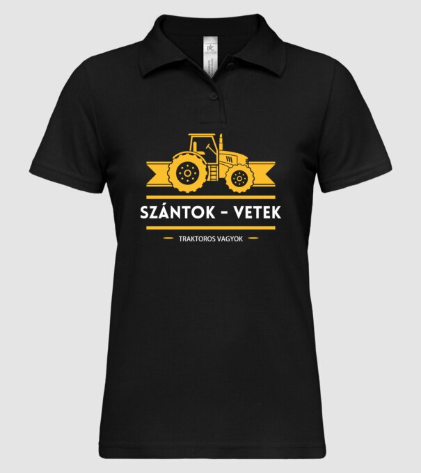  minta fekete pólón