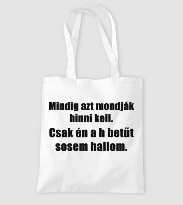  minta fehér pólón