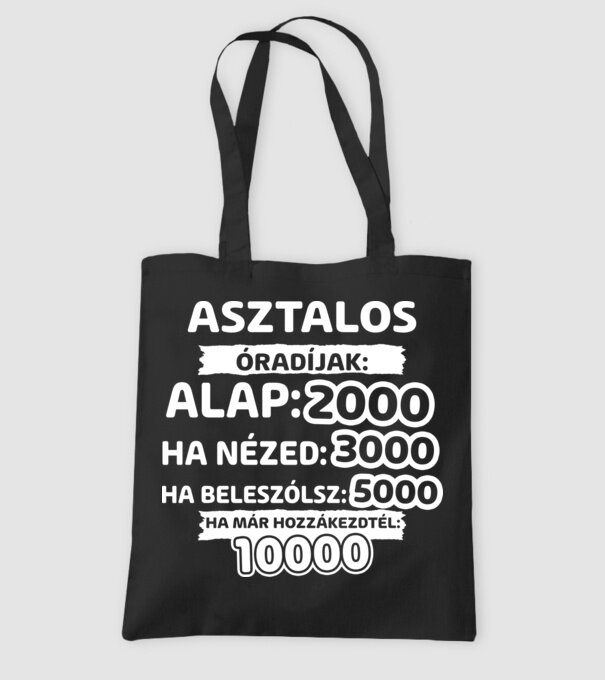  minta fekete pólón