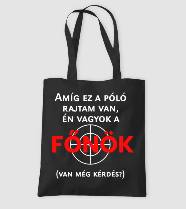  minta fekete pólón