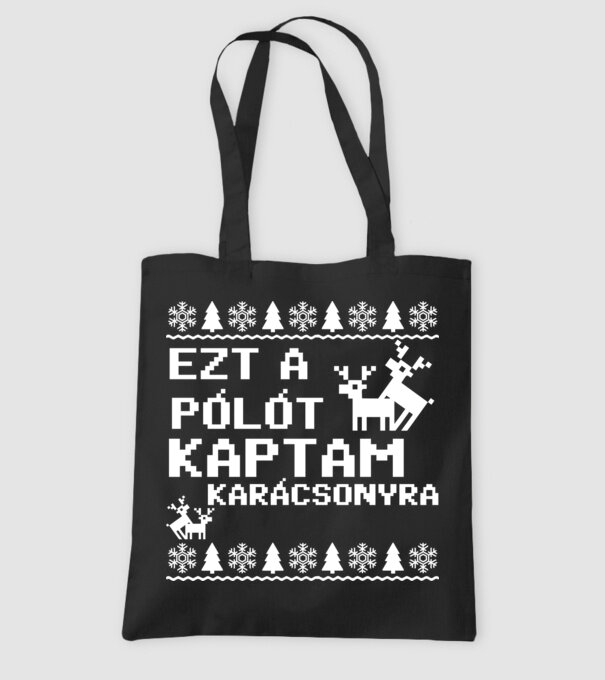  minta fekete pólón