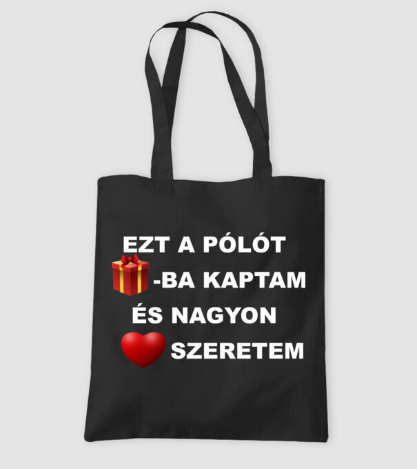 minta fekete pólón