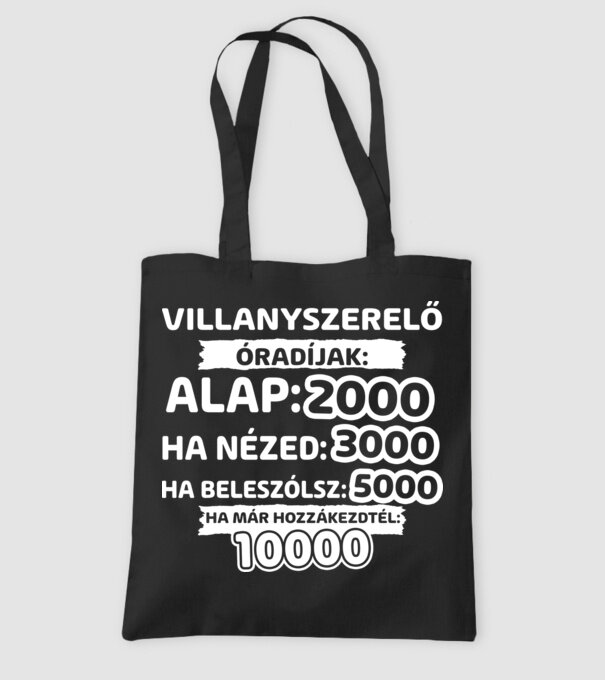 minta fekete pólón