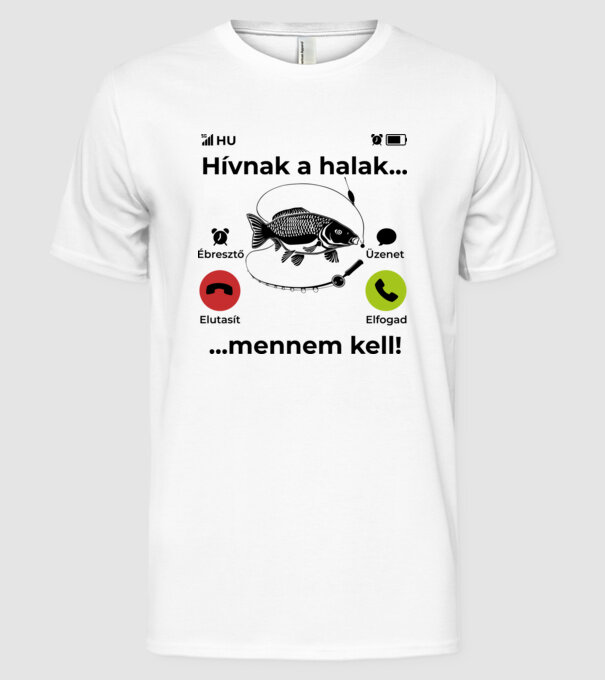  minta fehér pólón