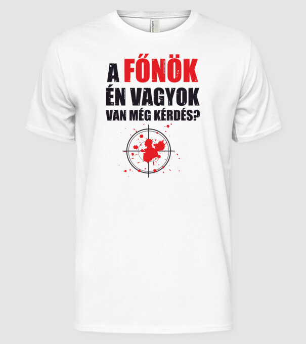  minta fehér pólón
