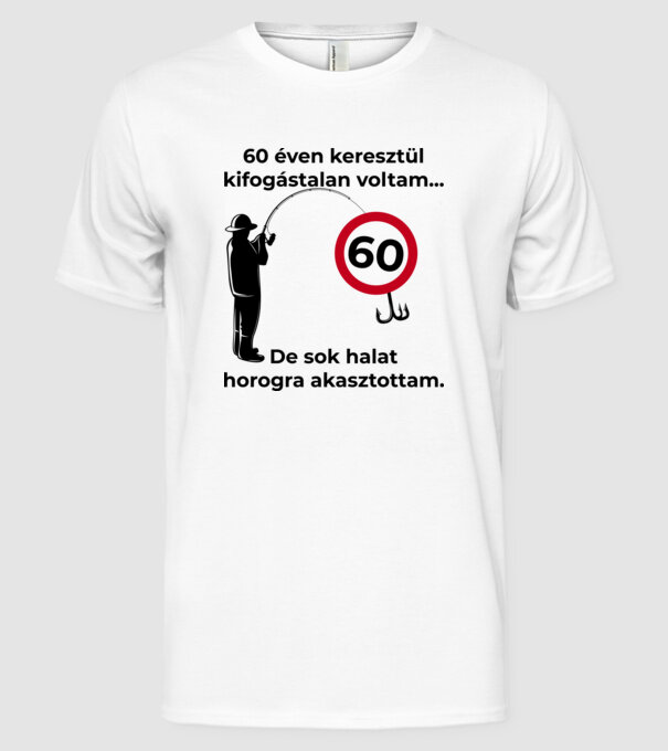  minta fehér pólón