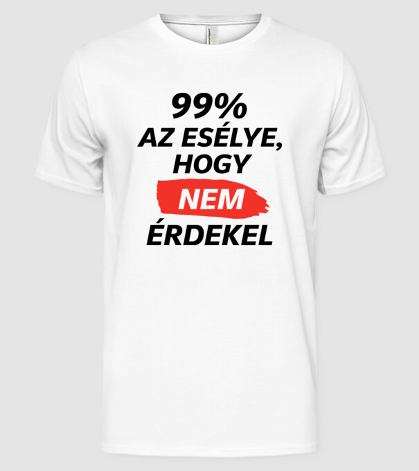  minta fehér pólón