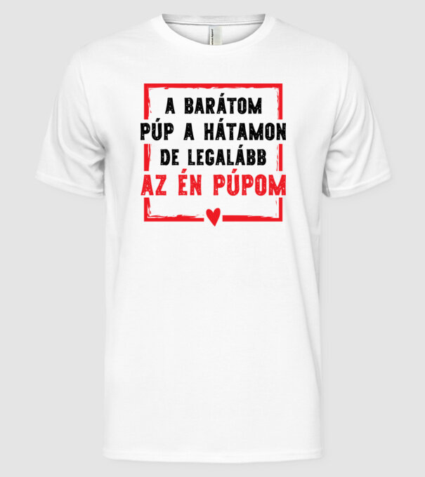  minta fehér pólón