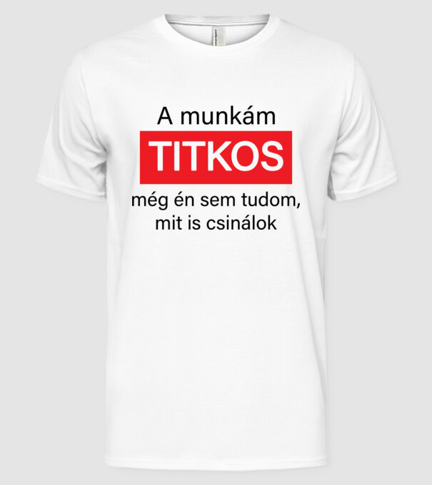  minta fehér pólón