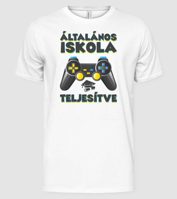  minta fehér pólón