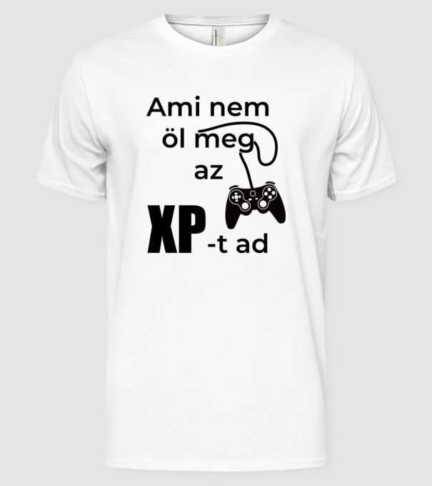  minta fehér pólón