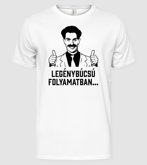  minta fehér pólón