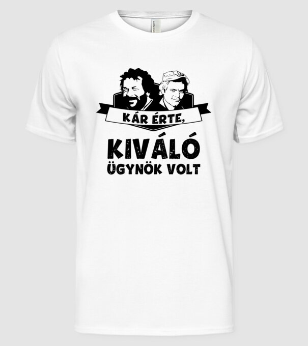  minta fehér pólón