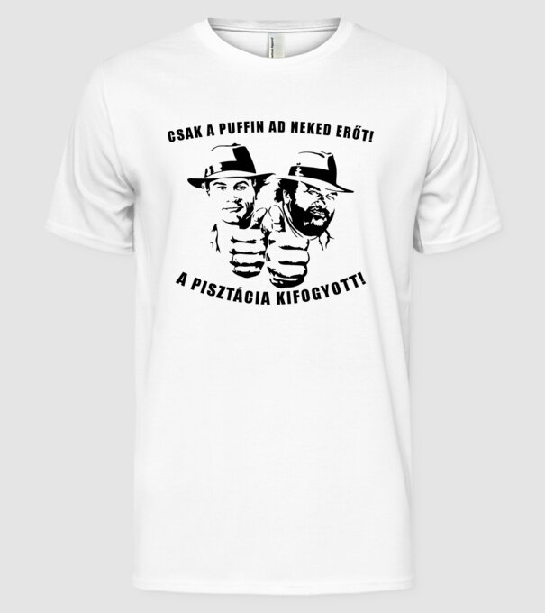  minta fehér pólón