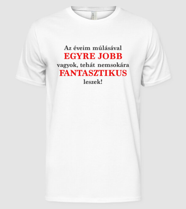  minta fehér pólón