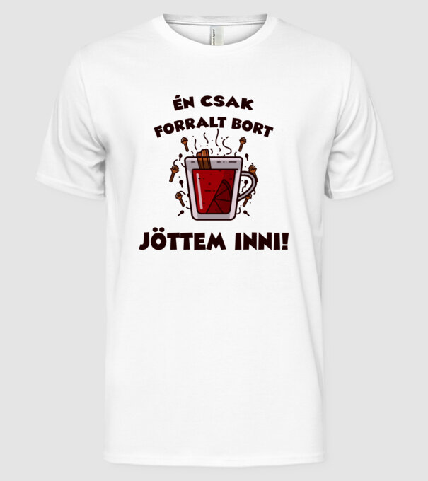  minta fehér pólón