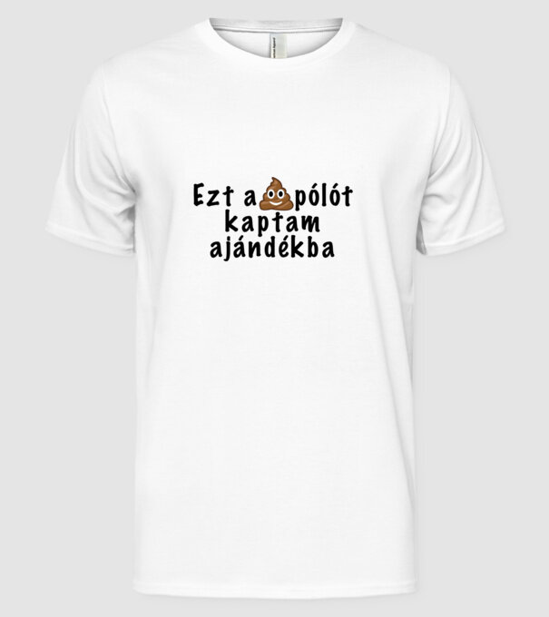  minta fehér pólón