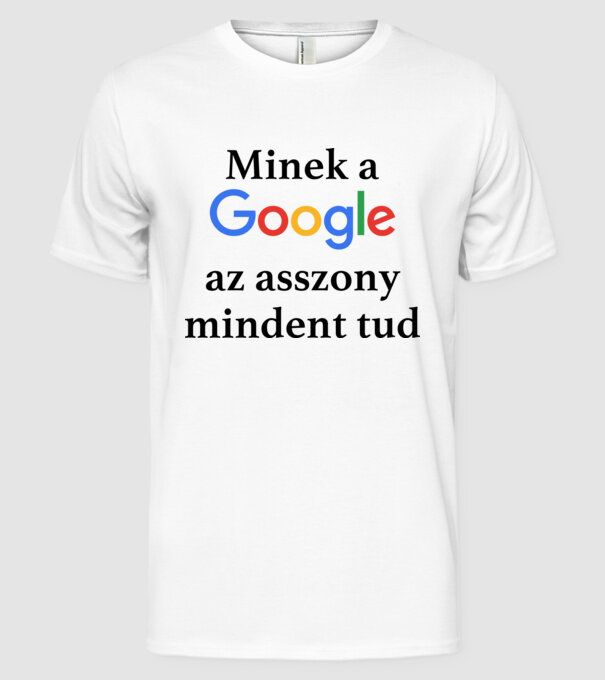  minta fehér pólón