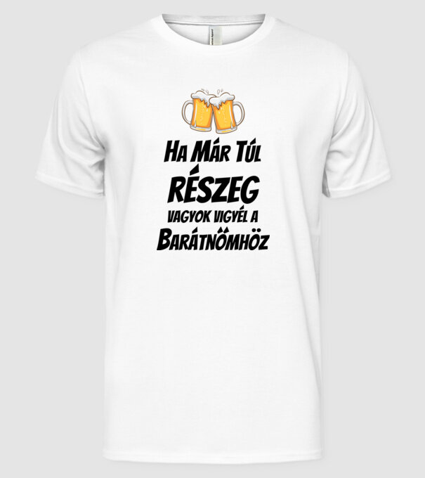  minta fehér pólón