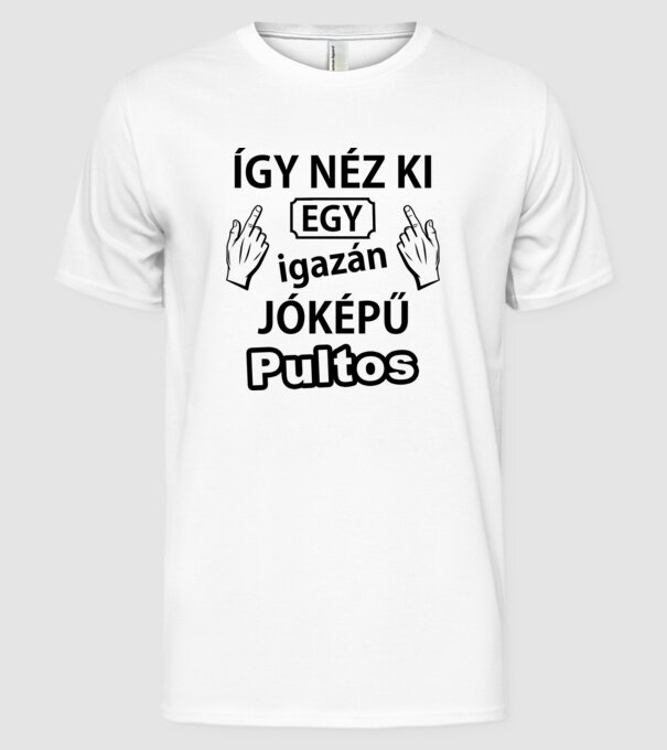  minta fehér pólón