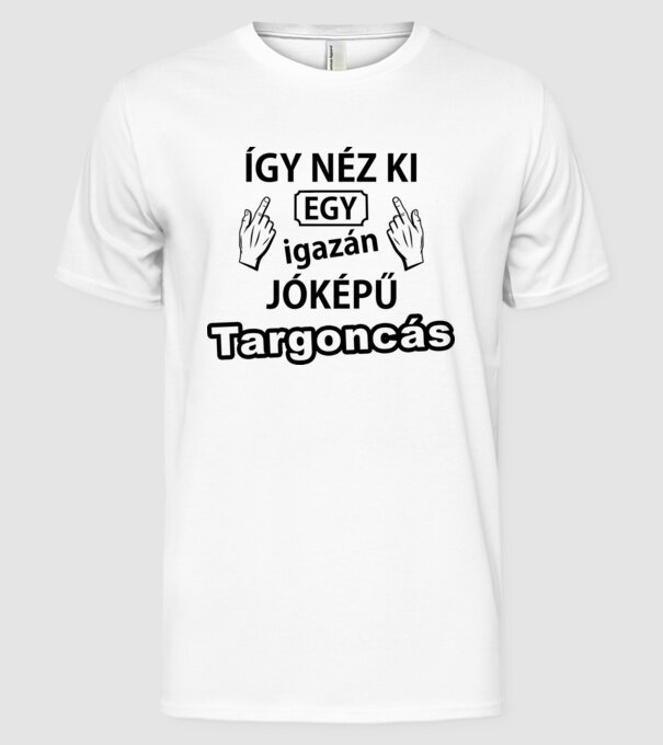  minta fehér pólón