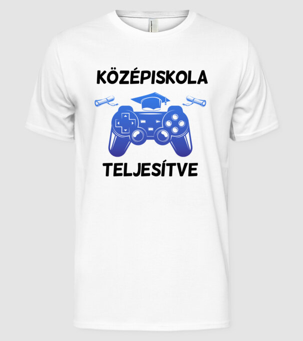  minta fehér pólón