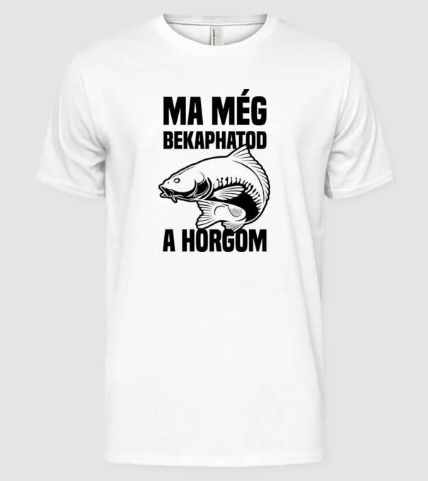  minta fehér pólón