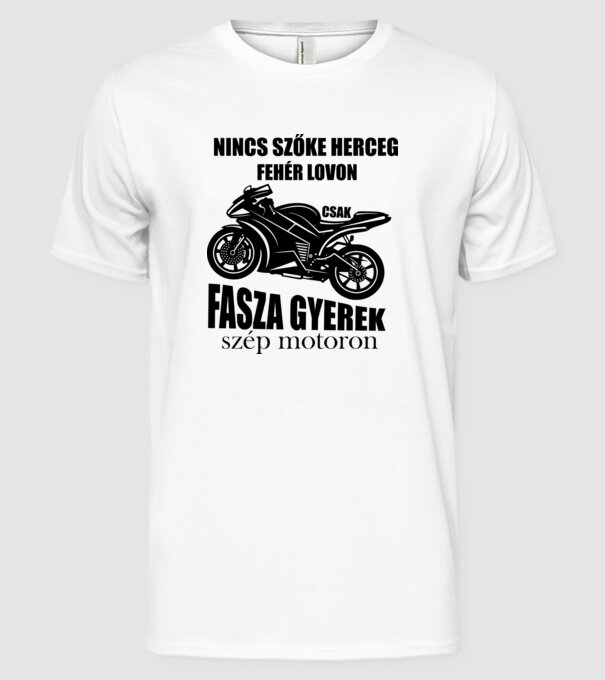  minta fehér pólón