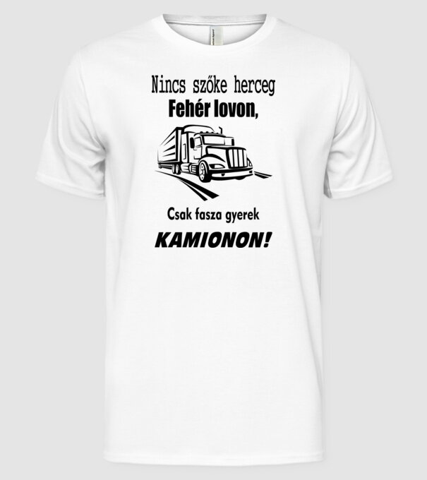  minta fehér pólón