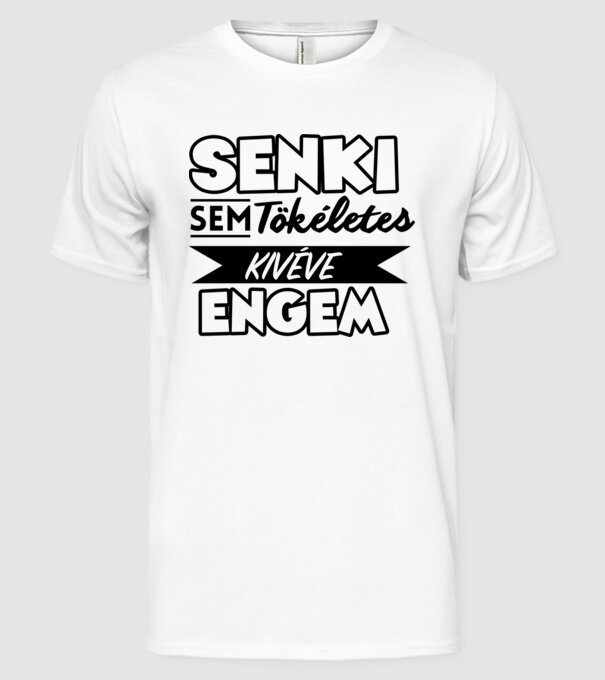 minta fehér pólón