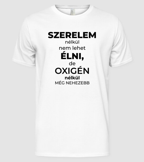  minta fehér pólón