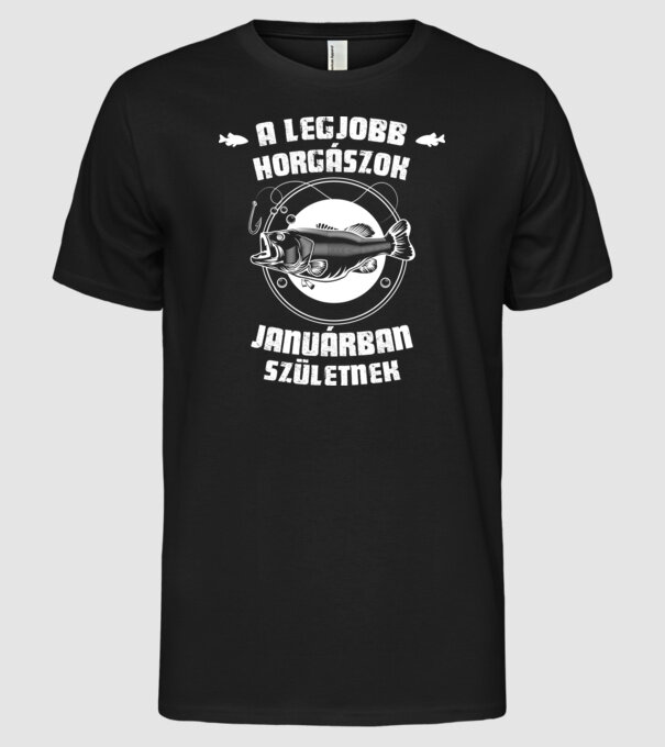  minta fekete pólón