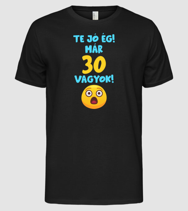 minta fekete pólón